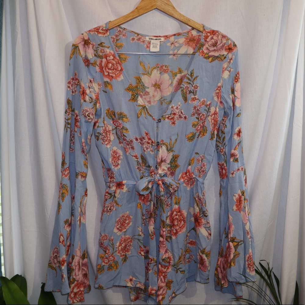 Floral Billabong Romper